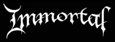 Band logo Immortal logo