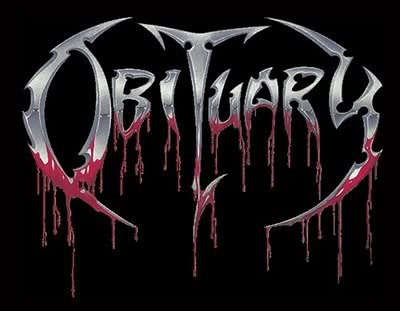 Band logo Obituary logo